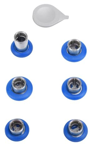 Topiky Controller di Gioco Personalizzabile Thumb Grip Thumbstick per Controller Series 2 Core Design Elegante Confezione da 6 (BLUE)