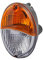 HELLA 2BE 343 130-081 Blinkleuchte - Agroluna - Halogen - 12V - Einbau/Anbau/geschraubt - Lichtscheibenfarbe: gelb - Stecker: Flachstecker - links/rechts - Menge: 1