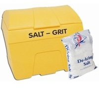 Salt/Grit Bin with 8x 25Kg Salt Bag 360201