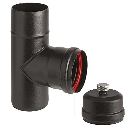 ALA2MM aeternum PELLET Y40300250304 Canale da Fumo Porcellanato, Nero