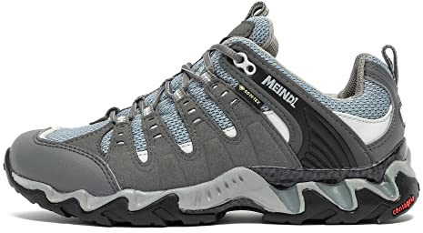 Meindl x, Women's Low Rise Hiking Shoes, Graphite, 40 EU, Graphite Grey, 8 UK