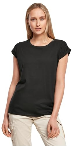 Build Your Brand Damen Ladies Extended Shoulder Tee