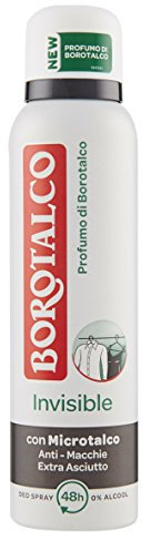 Borotalco Deodorant Invisible Original Spray 150ml Borotalco Parfüm - 12 Packungen