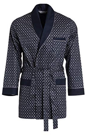 Elegante vestaglia per gli uomini Revise RE-509 – Blu scuro – L