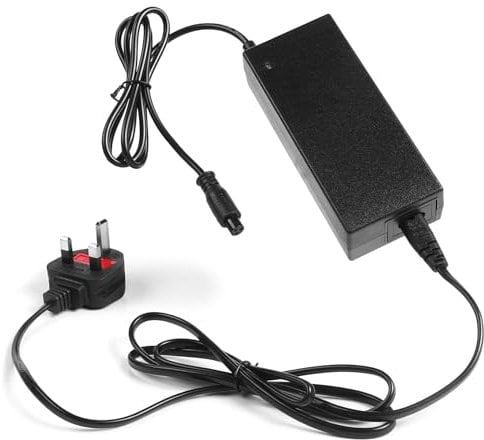 SUNDELY Hoverboard Electric Scooter Battery Charger 42V 2A AC Adapter for Hover-1 Segway Nilox DOC Swagtron Swagway 2 Wheel Self Balancing Scooter (8mm 3-pin)