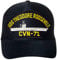 United States Navy USS Theodore Roosevelt CVN-71 Flugzeugträger Schiff Emblem Patch Hut Navy Blue Baseball Cap