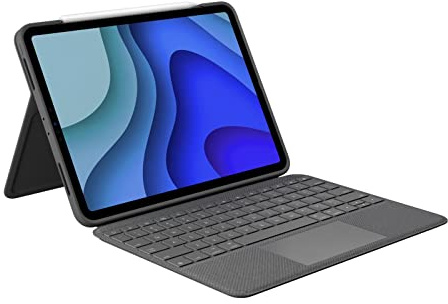 Logitech Folio Touch for iPad Pro 11-inch [1st, 2nd & 3rd gen] Grey Smart Con