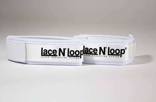 Lace N Loop - Guantes de Boxeo con Cordones (Logo Negro)