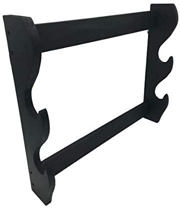 Shop SoftAir® Supporto Espositore in Legno da Parete da Muro per Katana 2 Posti