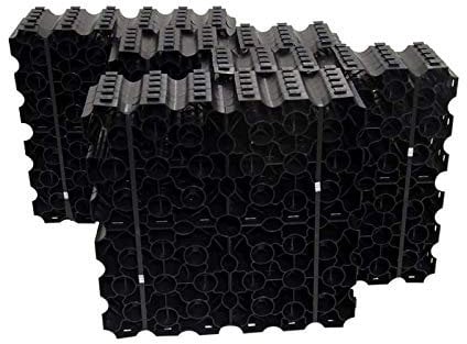 Base Kit for Shed 10ft x 8ft - Plastic Grid System for Shed, Log Cabin, Summerhouse - Garden Shed Base Grid w/Weed Fabric Membrane for Gravel Grids
