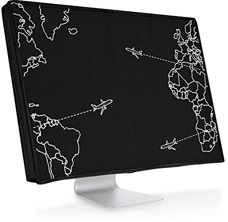 kwmobile 27-28 Monitor Hülle - PC Bildschirm Schutzhülle für 27-28 Monitor - Computer Cover Case