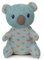 Sterntaler 3012105 Stay TRUE to nature Strick-Spieltier Koala Kalla, Für Babys ab der Geburt, 29 x 15 x 13 cm, Hellblau