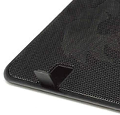 Pannello in metallo Dual Fan Notebook Cooler Ad Alta Velocità Laptop Cooling Pad Slim Stand Holder per 14 Pollice Accessori per Computer PC USB ventola di raffreddamento
