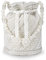 Aheli Indian Potli Bags for Women Evening Bag Clutch Ethnic Bride Purse with Drawstring, White Embellished 1, Regular, One Size, (AH-P14W)