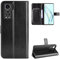 ZTE Axon 30 5G Hülle [Brieftasche] [Klammerfunktion] [Kartenfächer] [Magnetic Flip Cover] Kompatibel mit ZTE Axon 30 5G Smartphone(Schwarz)