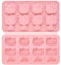 Hello Kitty Silicone molds,Small ice mold,Chocolate tray for Sugarcraft, Birthday Cake Decoration, Gum paste Icing, Candy Chocolate Cupcake Topper Decorating and DIY Baking Tools 8 Cups 2 pack
