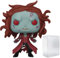 POP Marvel : What If? - Zombie Scarlet Witch Funko Pop ! Figurine en vinyle (livrée avec étui de protection compatible Pop Box), multicolore, 9,5 cm