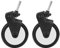 Kinderwagenräder Ersatz Universal, Kinderwagen Gummiräder Zubehör für Yoya/Vovo Rad Kinderwagen mit Werkzeug(Vorderreifen)