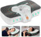 Elviros Orthopädisches Kissen aus Memory Foam, Kopfkissen Nackenschmerzen, Schlafkissen, Ergonomisches Nackenhörnchen, Nackenstützkissen, Antischnarchkissen für Seitenschläfer, Bauchschläfer