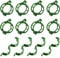 200PCS Plant Support Clips,Tomato Plant Support, for Climbing Plants,Plant Clips for Climbing Plants Garden Plant Supports (200, Green)