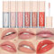 6Pcs Lip Gloss Set Liquid Lipstick Light Moisturizing Lip Glow Oil Long Lasting Waterproof Liquid Lipstick Crystal Jelly Lip Tinted Lip Gloss for Girls and Women(Set A)