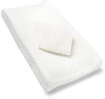 Munchkin® Diaper Changing Pad Covers, 2 Pack, White – Fits Standard Contoured Changing Pads