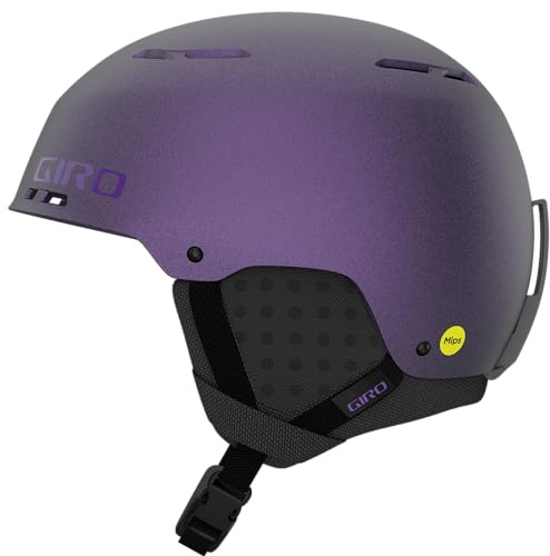 Giro Emerge Spherical MIPS Snow Helmet - Matte Black/Purple Pearl - Small 52-55.5CM