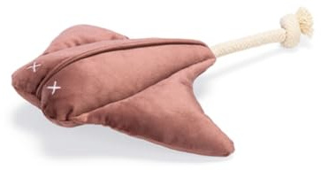 Designed by Lotte Rog Anum, Hundespielzeug, Velvet, Rosa, 19x24x7 cm