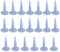ANZHUO The filling nozzle of sausage caulking gun, durable epoxy piston filling cap, reusable filling nozzle applicator, and alternative expansion tool supplies for construction (20 pieces)