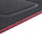 MOTOS Velours Standard Fahrermatte 1-teilig passend für Ford Fiesta VI 2008-2012 ovale Befestigungen - Standard, Gewebt, Rot Fahrerseite - Erleben Sie neuen Fahrkomfort mit einem Velours-Fahrermatte p