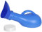 Orinal portátil para inodoro, botellas de orina unisex de 1 litro, a prueba de derrames, con tapa de rosca y accesorio para orinario femenino, contenedor de orina de viaje para hombres y mujeres