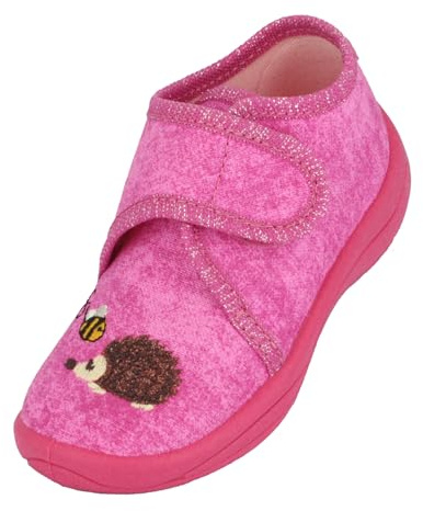 Beck Mädchen Igel-3081Hausschuh