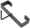 4 Inch Concrete Post Clip Heavy Duty Carbon Steel Clamp Bracket for Birdhouse Mailbox, Post Base with Black Powder Coating, Suitable for Standard Concrete Posts