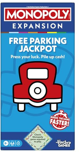 Monopoly Free Parking Jackpot EXPANSION (Classic Monopoly Game Required to Play) - English Version