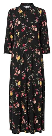 YAS Damen Yassavanna Long Shirt Dress S. Noos