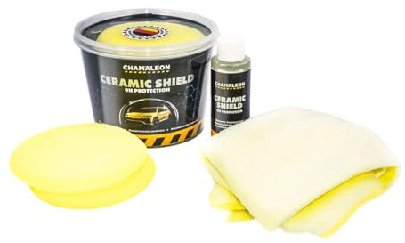 Premium 9H Keramik Versiegelung 50ml Set Liquid Elements Ceramic Lack Shield Beschichtung