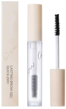 Gel Fijador De Cejas - Gel Transparente Impermeable Para Peinar Cejas, Maquillaje Resistente A Las Manchas | Pegamento Para Cejas Transparente, Líquido De Maquillaje Para Cejas, Gel Transparente Para