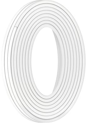 Qrity 3/8 PE Schlauch, Kühlschrankschlauch, Osmose Schlauch, 2 Meter Wasserzulaufleitung, für Wasserfilter, Kühlschränke, RO Wasserfiltersystem