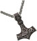 BESTYASH Men's Vintage Necklace Silver Alloy Chain Viking Style Male Silver Jewelry Fashion