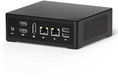 WEIDIAN Mini PC N150 Win 11 Pro (jusqu'à 3,6GHz), Mini Ordinateur de Bureau 8Go DDR5, SSD NVME 256Go, WiFi6 BT5.2, 3 écrans 4K (2HD+DP), 2X Gigabit Ethernet, 6USB, pour Le Bureau et la Maison