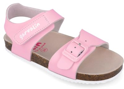 Garvalín Bio Basic-Sandalen für Kinder, Rosa, Rosa E032, 29 EU