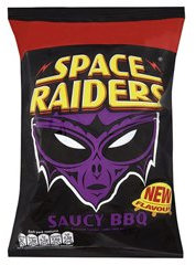 Space Raiders Saucy BBQ (36 x 25g Bags)