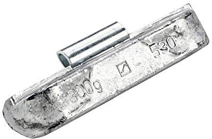 Hofmann Power Weight 5530-3000-007 Typ 530 Auswuchtgewicht LKW Schlaggewichte Stahl Felgen, 300 g, x10