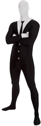 Morphsuits MPSUL - Kostüm Slenderman, L