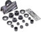 Thunder Rebuild Kit Bushings Washers Axel and Kingpin Nuts Pivot Cup 100a Black O/S
