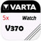 VARTA Piles Bouton Lot de 5 - V370