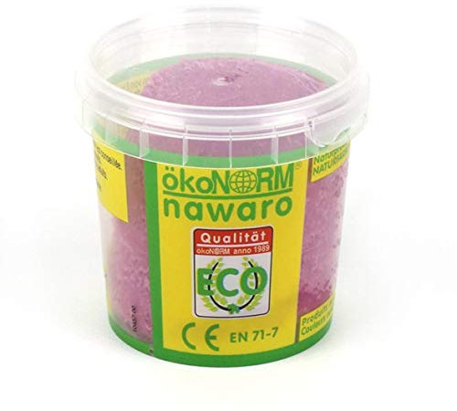 ökoNORM nawaro SOFT-Knete Einzelbecher pink