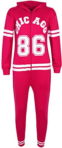 A2Z 4 Kids Unisex Girls Boys Chicago 86 - Cotton Onesie Chicago Pink 9-10