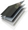 PVC Kunststoffplatte 2000x1000 mm - 1 Stück - seidenmatte PVC Platte, porenlos glatte Oberfläche - Kunststoffplatte 1mm dunkelgrau (RAL 7011) - leicht flexibel - (1 Stück - 200x100cm, 1mm dunkelgrau)