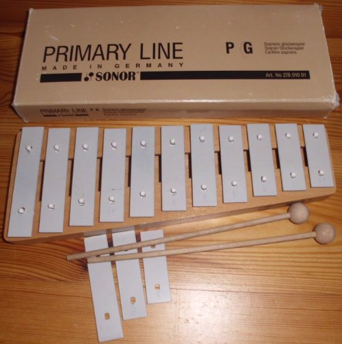 Sonor Sopran Kinder-Glockenspiel Primary mit Buchenholz